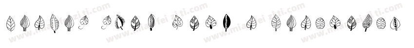 Leaves skin with a beautiful glow字体转换